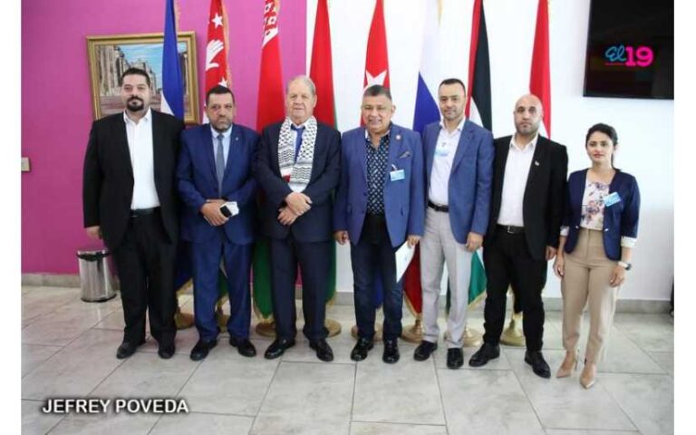 Llega a Nicaragua presidente del Consejo Nacional Palestino