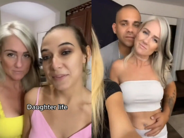 Mujer comparte a su marido con su mamá y su hermana