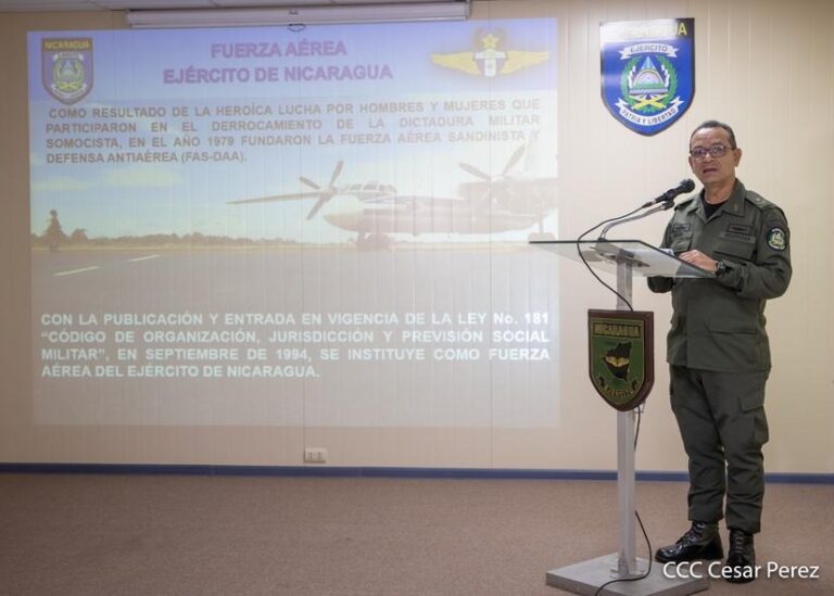Fuerza Aérea de Nicaragua continúa con su proceso de modernización