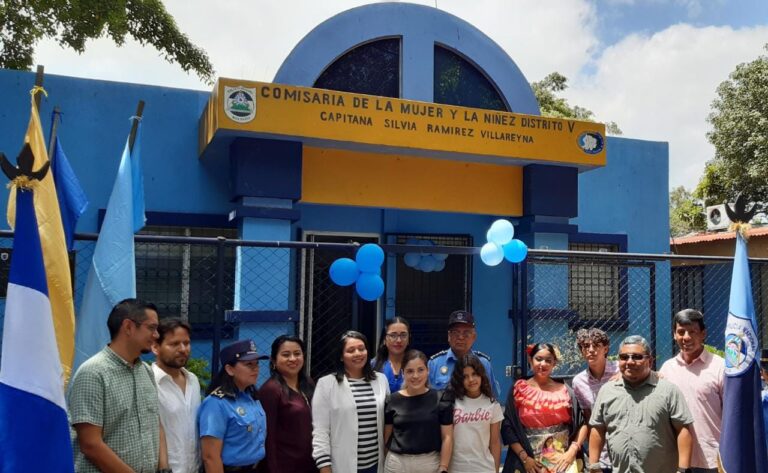 Inauguran nueva Comisaría de la Mujer en Managua