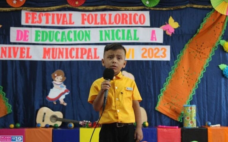 Educación Inicial realiza Festival Folklórico en Managua
