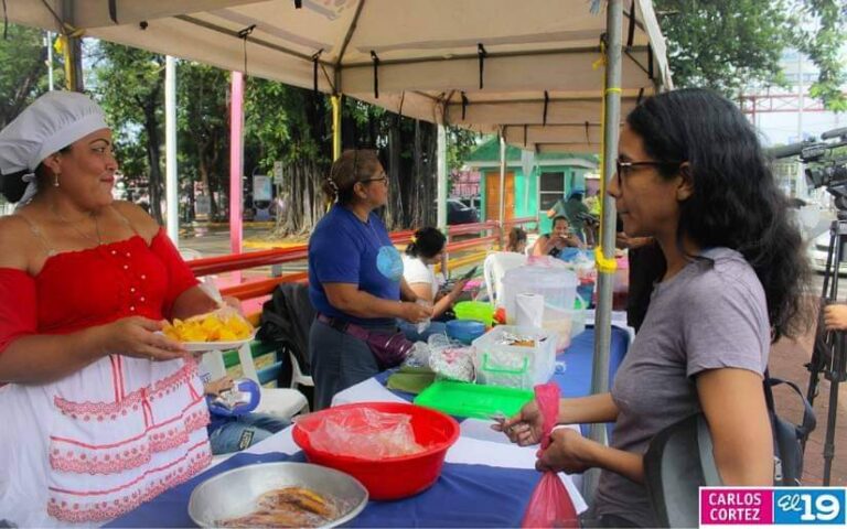 Familias disfrutan del Festival Popular Fritanguero