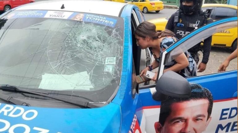 Otro atentado contra una candidata asambleísta en Ecuador