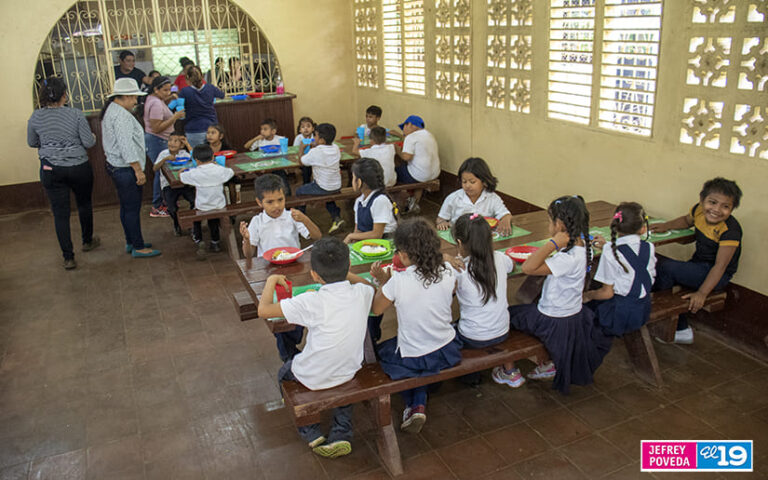 Garantizan merienda escolar para 50 mil estudiantes de Masaya