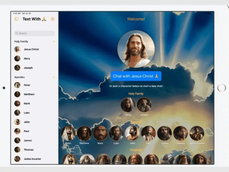 Crean plataforma para conversar con Jesús y hasta con el diablo