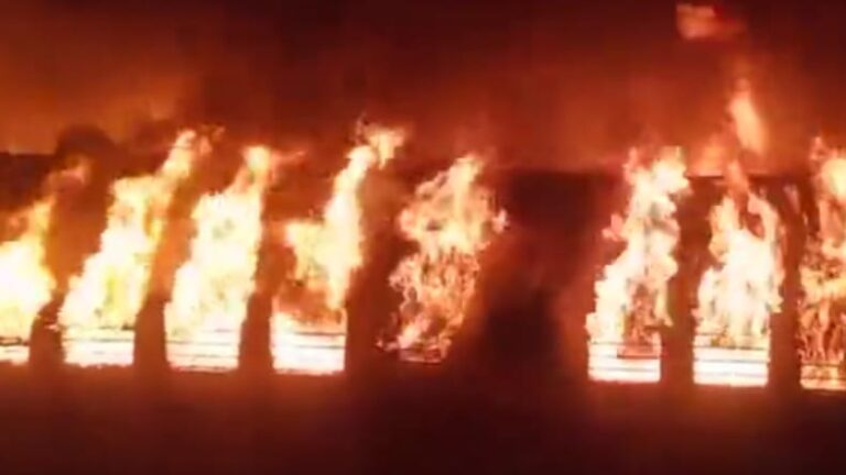 Incendio en un vagón de un tren deja 9 personas fallecidas en India