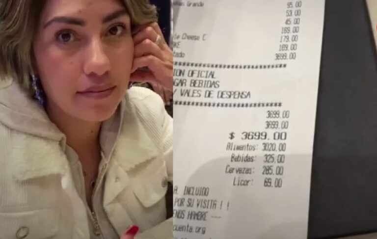 Mujer lleva a su familia a su cita y espera que su pareja pague todo