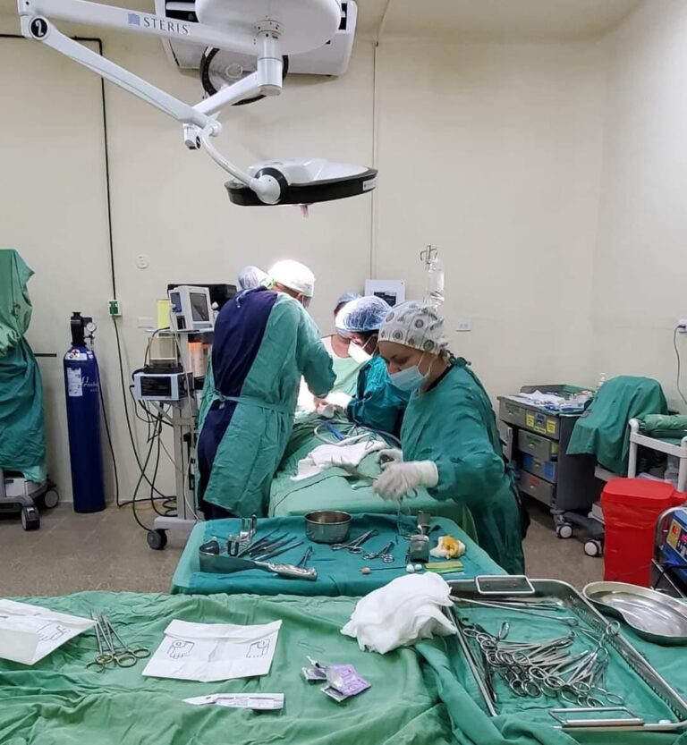 Jornada quirúrgica en el Hospital Alfonso Moncada Guillén de Ocotal