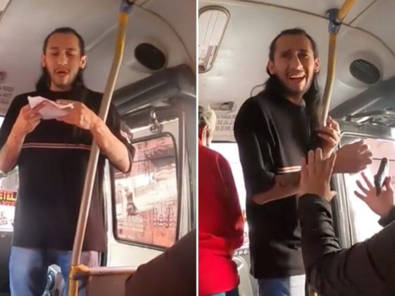 Pasajeros se burlan de ladrón por no saber robar