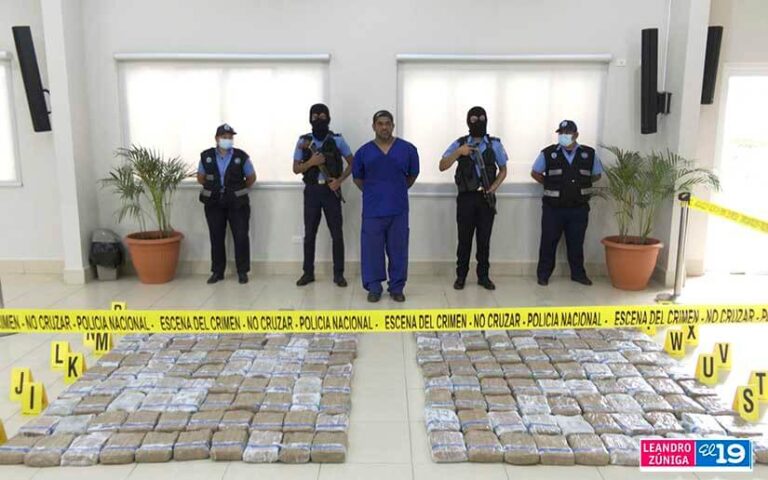 Policía Nacional incauta 240 kilos con 316.5 gramos de anfetaminas