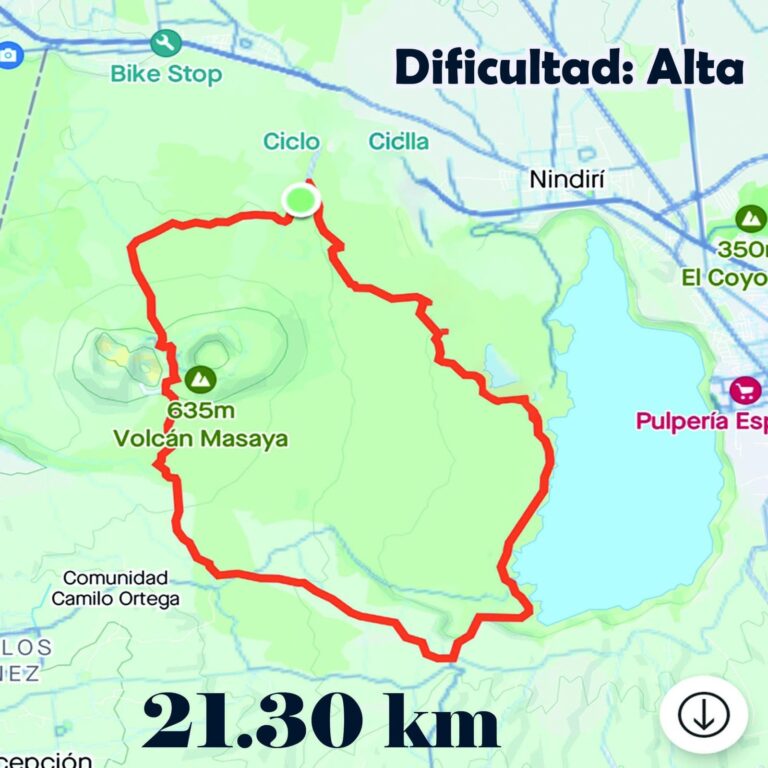 Invitan a participar en Ciclismo de Aventura en el imponente Volcán Masaya