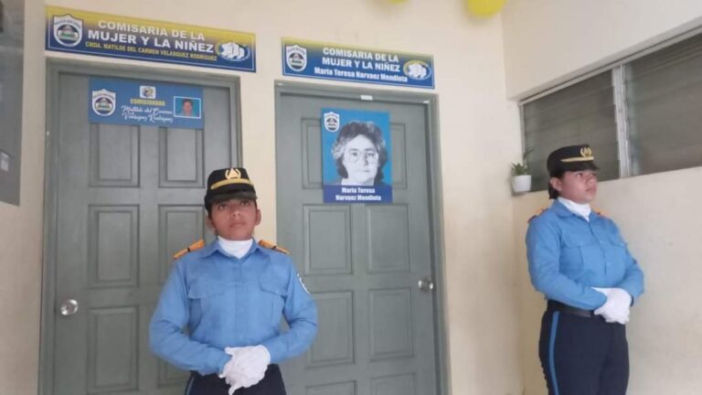 Inauguran Comisaria de la Mujer de Diriamba