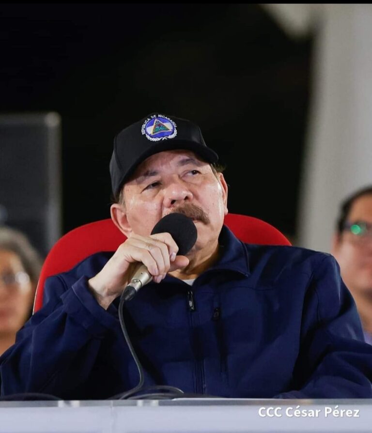 Presidente Daniel destaca que los Gobiernos de Colombia y Chile están al servicio del imperialismo