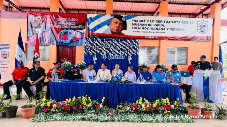 Inauguran estación de bomberos en El Rama