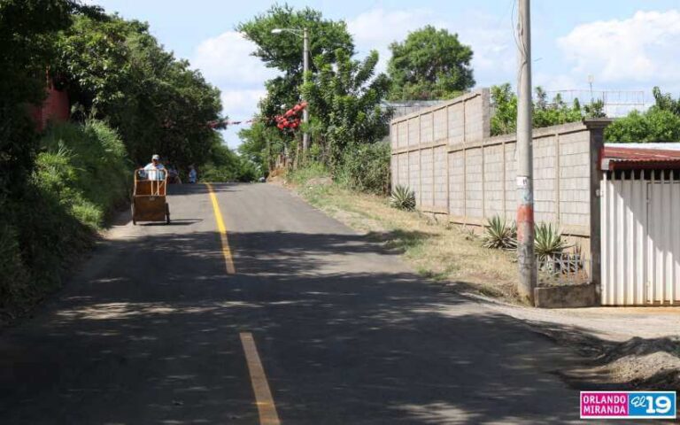 Mejoran las vías de acceso a Villa Cuba en Managua