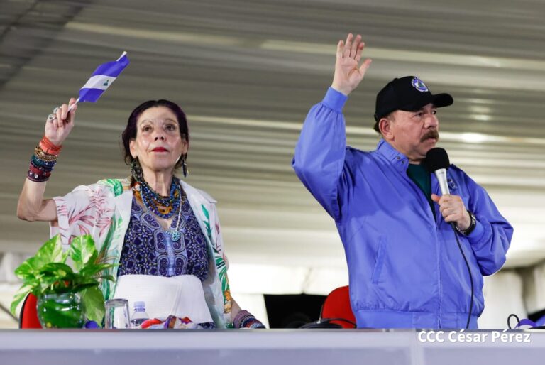 “Le decimos Andrés aquí está tu pueblo dispuesto a lanzar la piedra para defender la Paz y la Soberanía de Nicaragua”, destaca Presidente Daniel Ortega