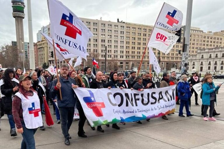 Trabajadores de la salud de Chile convocan paro nacional