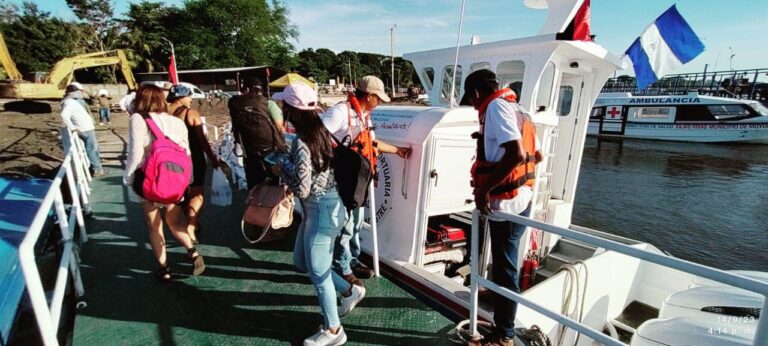 Ponen a disposición nuevo transbordador de San Jorge a la Isla de Ometepe
