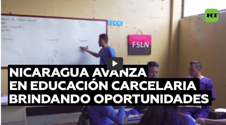 Iniciativa educativa en sistema penitenciario de Nicaragua mejora el futuro de presos y funcionarios