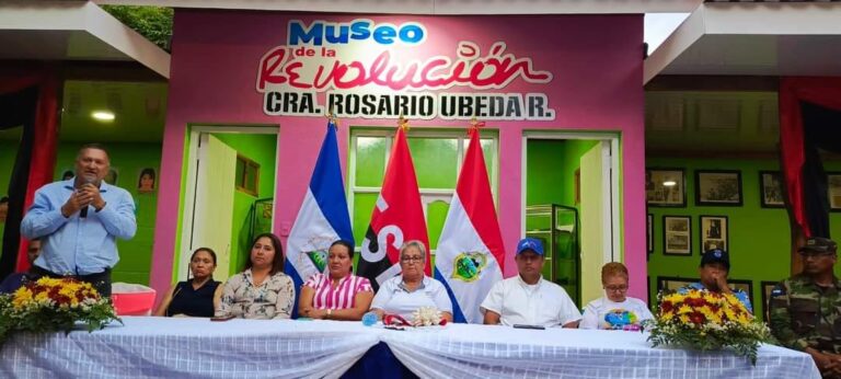 Inauguran Museo de la Revolución en honor a Rosario Úbeda en San Rafael del Norte