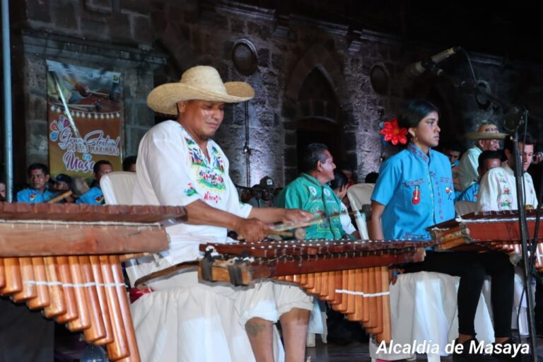 Masaya celebra Festival de Marimbas