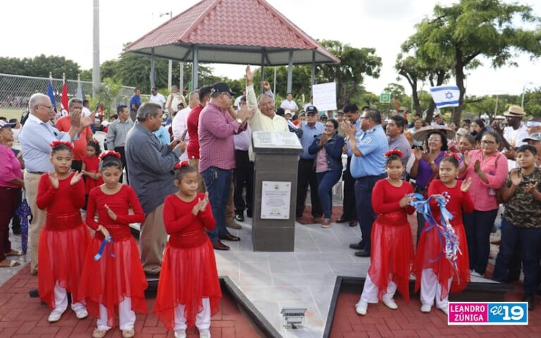 Invierten 1 millón de córdobas en Plaza la Biblia en Ciudad Sandino