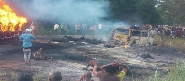 Explosión de un camión cisterna en Nigeria deja al menos 30 fallecidos