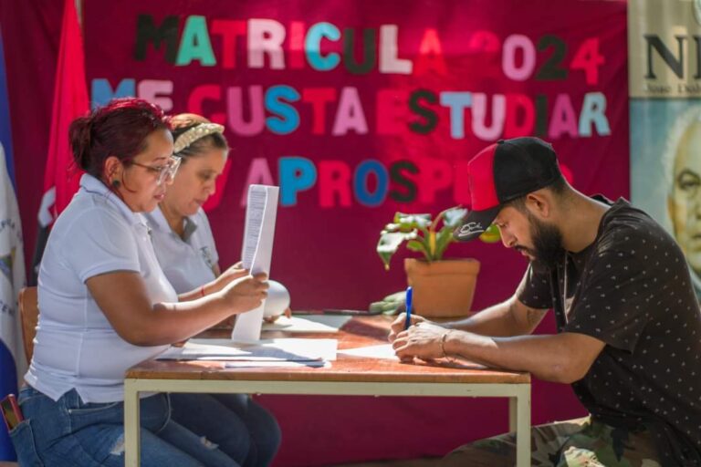 Nicaragua proyecta una matrícula de 1.8 millones de estudiantes para el 2024