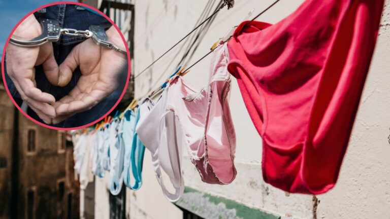 Hombre roba la ropa interior de sus vecinas y les deja mensajes romáticos