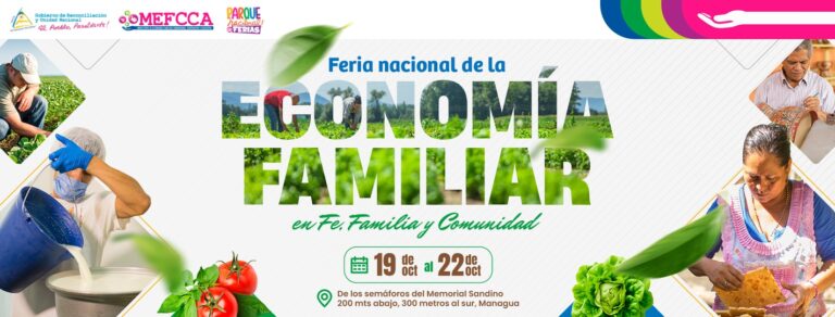 MEFCCA invita a la “Feria Nacional Economía Familiar”