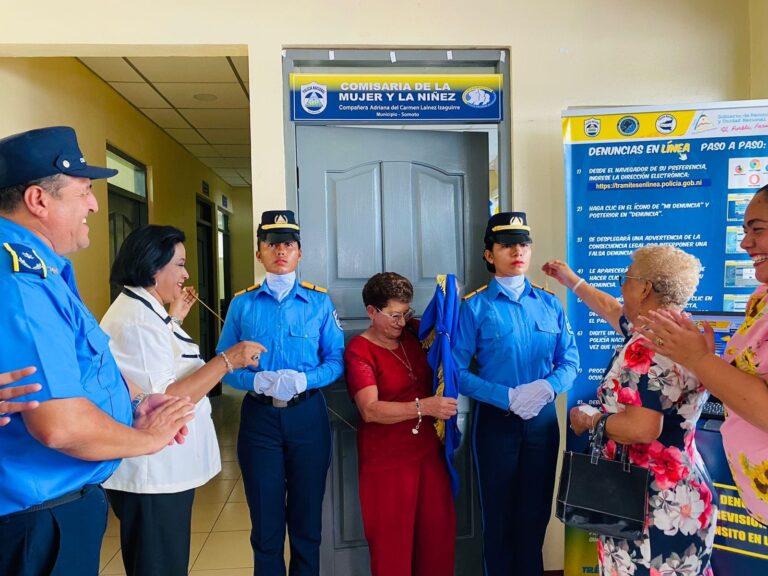 Somoto cuenta con una nueva Comisaria de la Mujer
