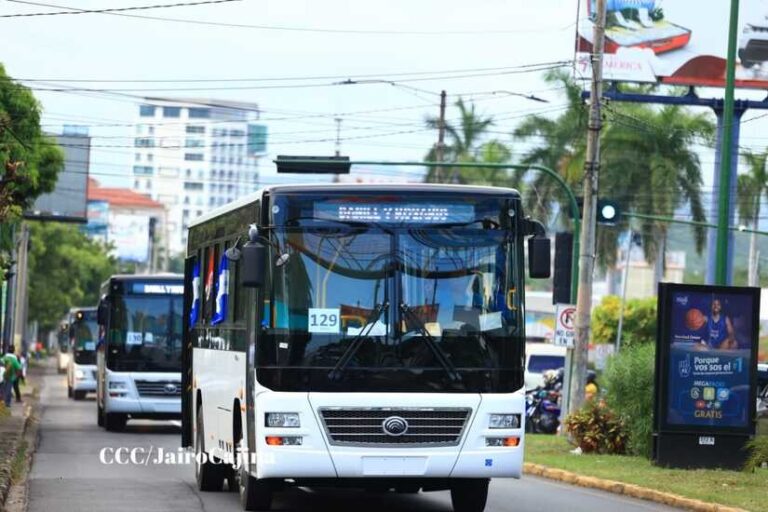 Nicaragua adquirirá 2 mil autobuses chinos en el 2024
