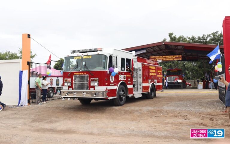 Nueva Estación de Bomberos en Granada atenderá a 135 mil pobladores