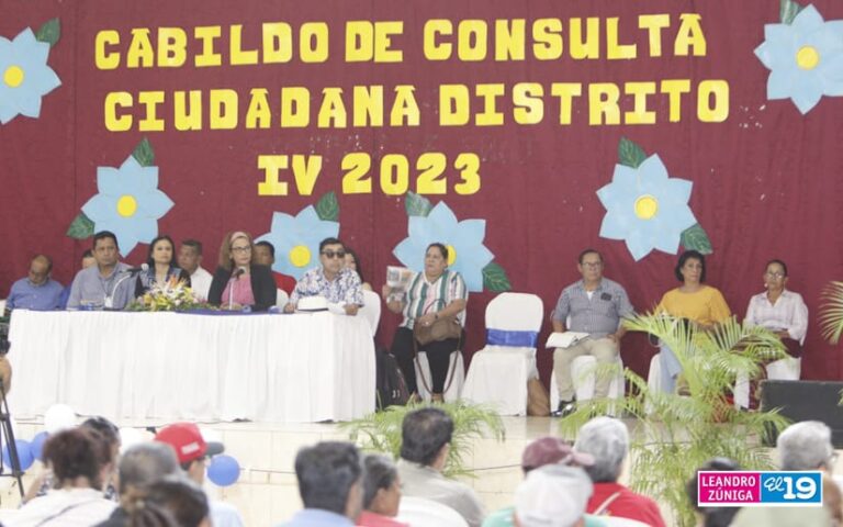 Pobladores del Distrito IV brindan sus aportes al Presupuesto Municipal 2024