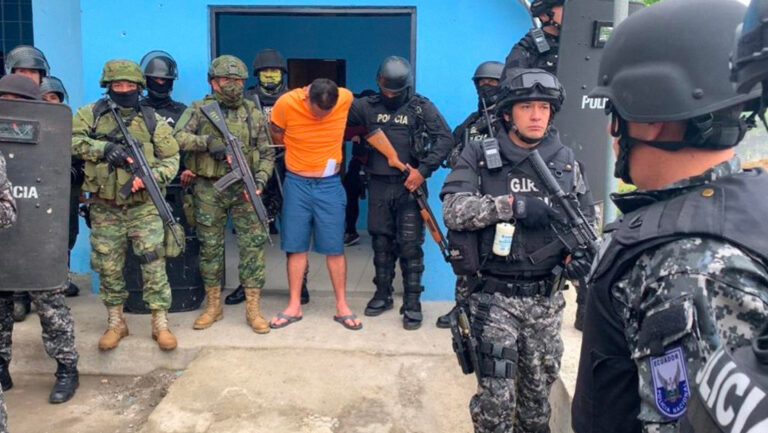 Encuentran en una cárcel de Ecuador el cadáver de un líder criminal