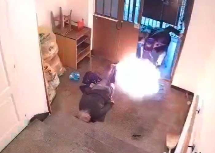 Sobrino quema viva a su tía por un terreno