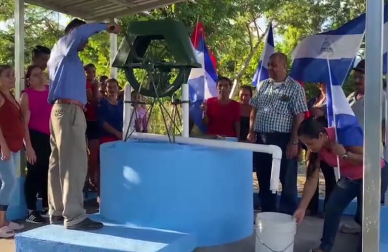 Inauguran pozo en San Bartolo, Quilalí