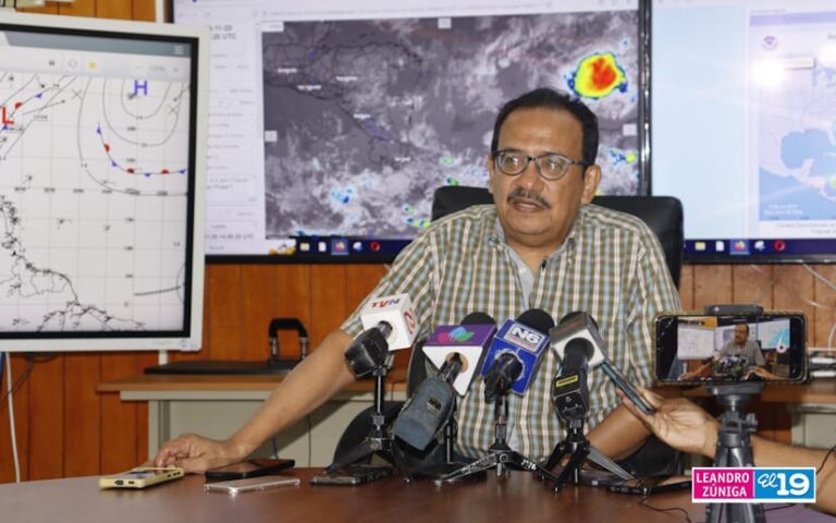 Una baja presión influenciará en el clima de Nicaragua