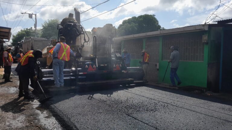 Invierten 1.8 millones de córdobas en proyecto vial en Villa Reconciliación