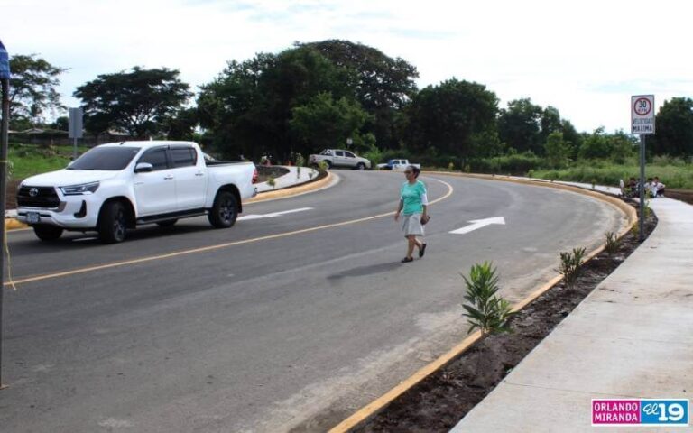 Managua cuenta con un nuevo corredor vial