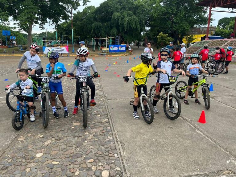 Competencia de Ciclismo en Managua