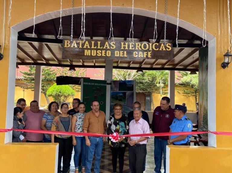 Inauguran museo del café en Jinotepe