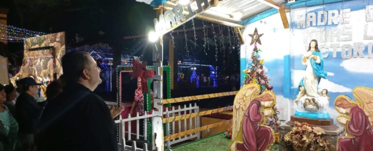 Familias de Jinotepe disfrutan de altares a la Concepción de María