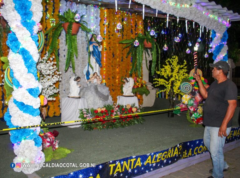 Inauguran altares de la inmaculada Concepción de María en Ocotal