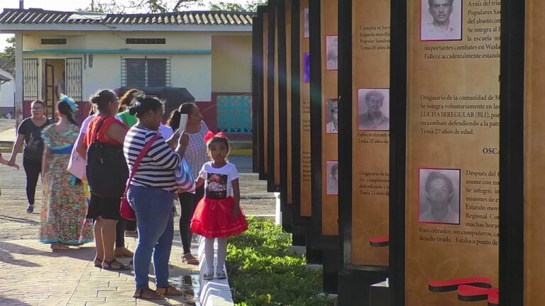Inauguran Paseo Héroes y Mártires de la Revolución en La Paz Centro