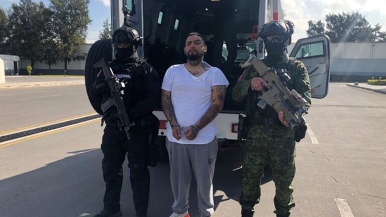 Detienen en México a presunto narcotraficante conocido como “El Tartas”