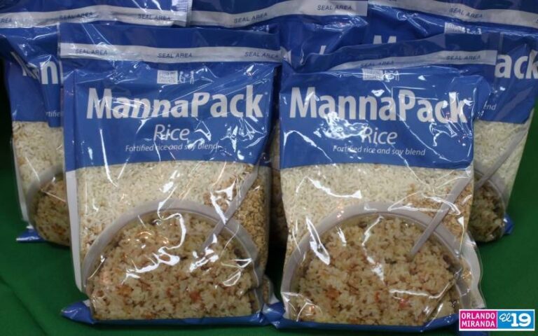 Fundación Cristiana “Samaria” dona más de 39 mil paquetes de arroz