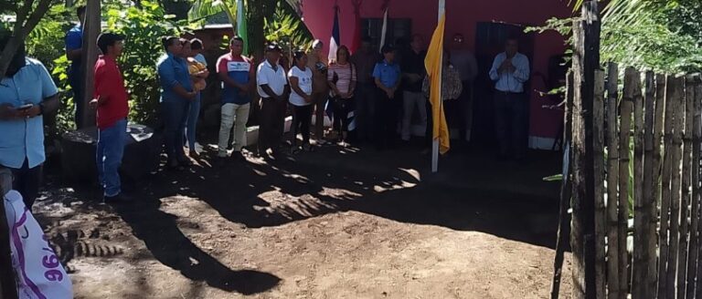 Entregan viviendas a familias de Santa Teresa, Carazo