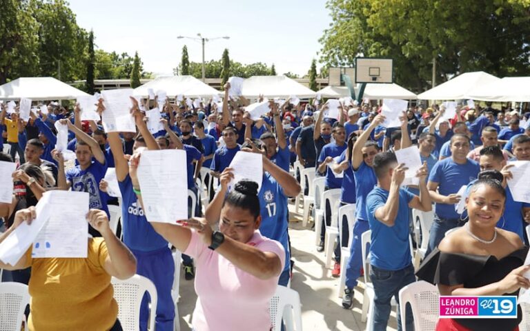Otorgan Convivencia Familiar a 2,200 privados de libertad en Nicaragua