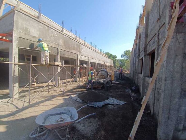 Construcción del colegio Luxemburgo presenta un 45% de avance